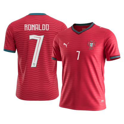 Tricouri Fotbal Portugalia RONALDO #7 Acasă Cupa Mondială 2026