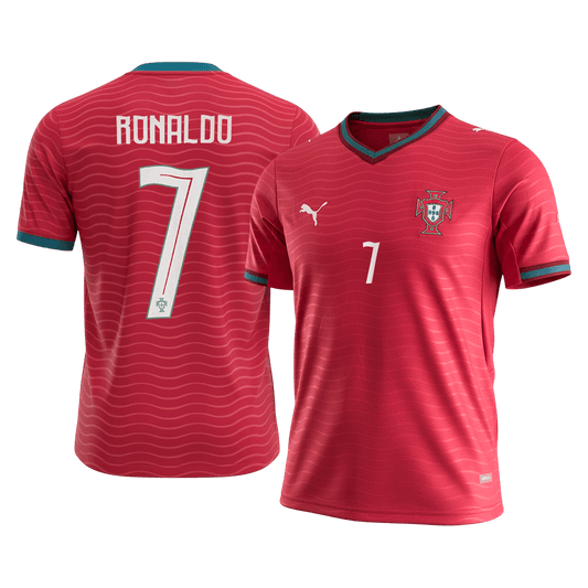 Tricouri Fotbal Portugalia RONALDO #7 Acasă Cupa Mondială 2026