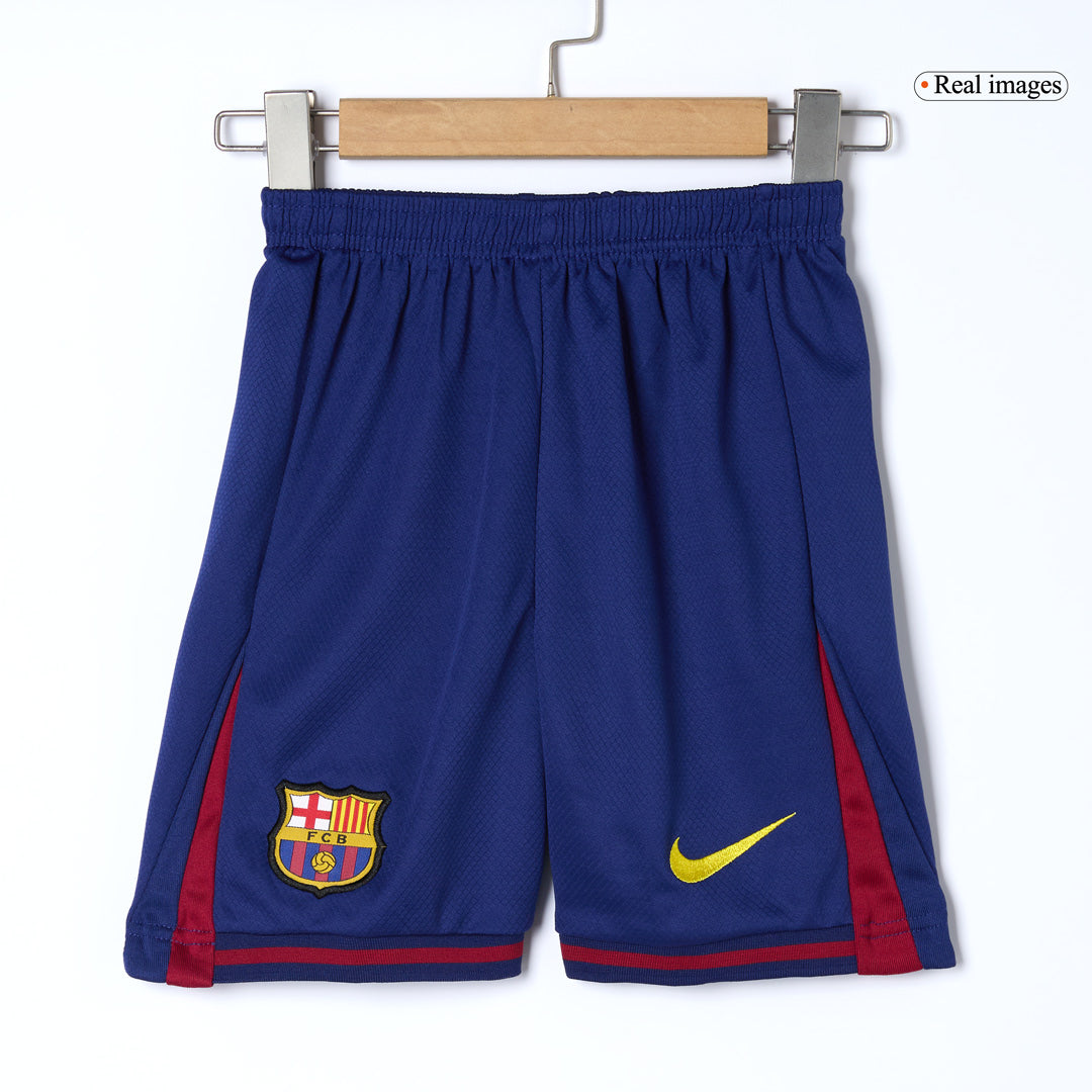 Set Tricouri Fotbal Barcelona Acasă 2025/26 Pentru Copii