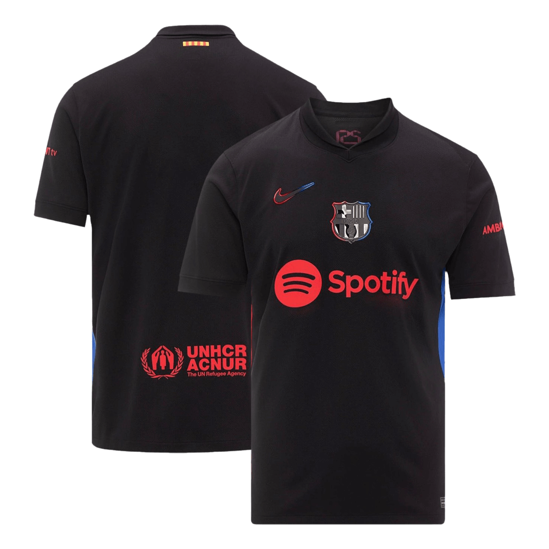 Tricouri Fotbal Barcelona Deplasare 2024/25 (mărime mare)