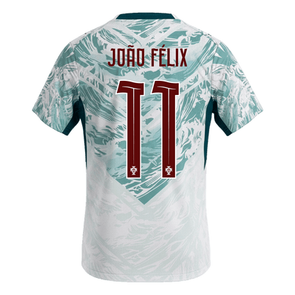 Tricouri Fotbal Portugalia JOÃO FÉLIX #11 Deplasare Cupa Mondială 2026