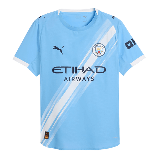 Tricouri Fotbal Manchester City Acasă 2025/26 Authentic