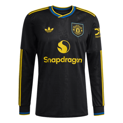 Tricouri Fotbal Manchester United Treilea 2025/26 Mânecă Lungă