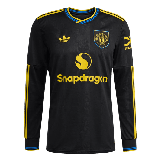 Tricouri Fotbal Manchester United Treilea 2025/26 Mânecă Lungă
