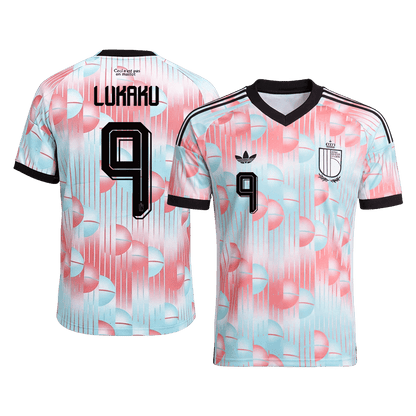 Tricouri Fotbal Belgium LUKAKU #9 Deplasare Cupa Mondială 2026