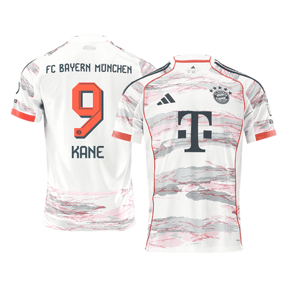 Tricouri Fotbal Bayern Munchen KANE #9 Deplasare 2025/26