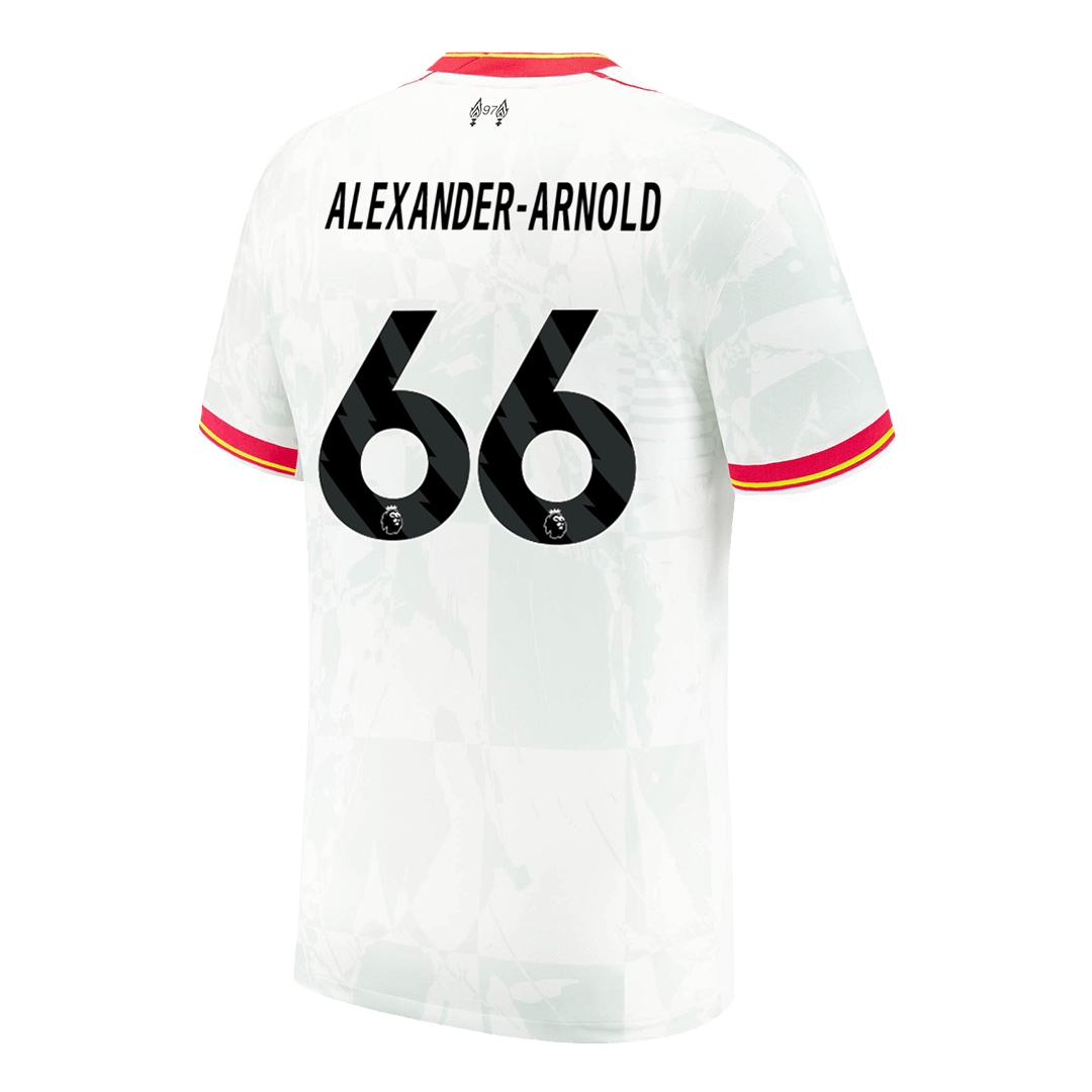 Tricouri Fotbal Liverpool ALEXANDER-ARNOLD #66 Treilea 2024/25 (mărime mare)