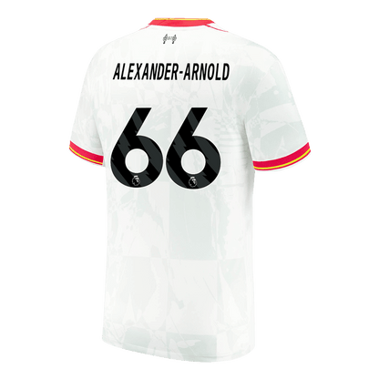 Tricouri Fotbal Liverpool ALEXANDER-ARNOLD #66 Treilea 2024/25 (mărime mare)