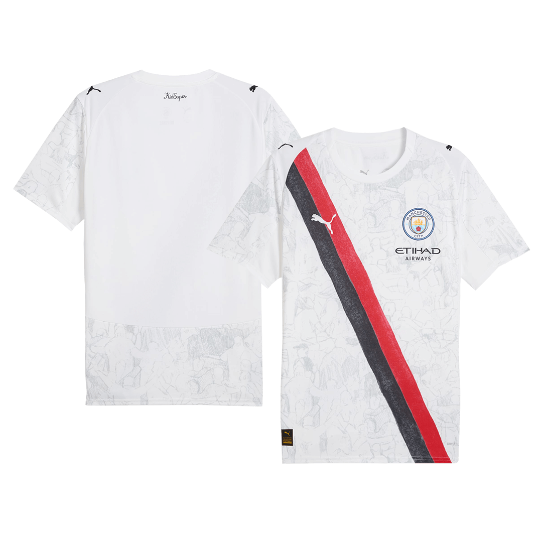 Tricouri Fotbal Manchester City KidSuper 2025/26 - Club World Cup (mărime mare)