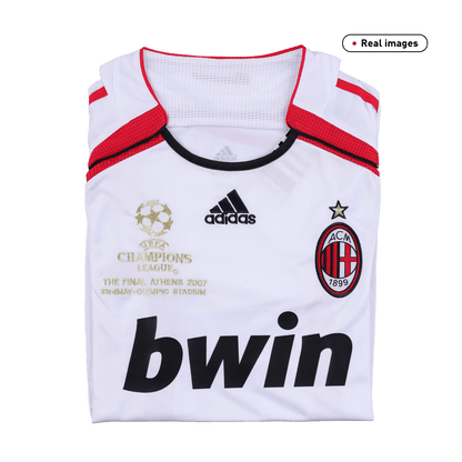 Tricouri Fotbal Vintage AC Milan KAKA' #22 Deplasare 2006/07 - UCL