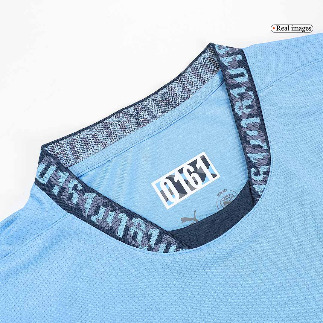 Tricouri Fotbal Manchester City RODRIGO #16 Acasă 2024/25 - UCL