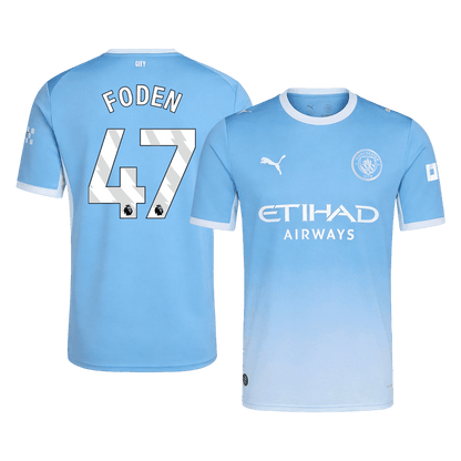 Tricouri Fotbal Manchester City FODEN #47 Acasă 2026/27