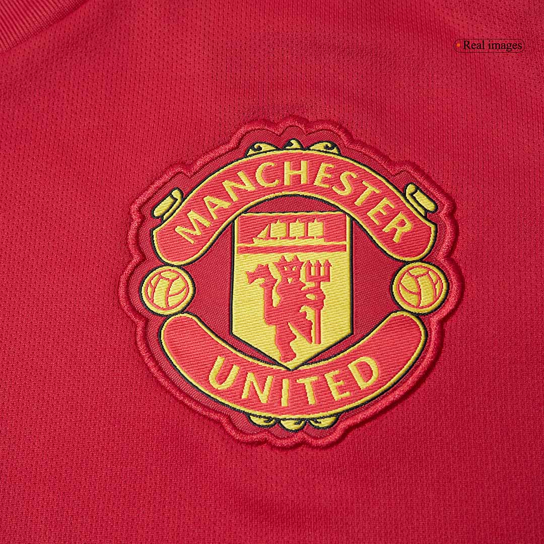 Tricouri Fotbal Manchester United B.FERNANDES #8 Acasă 2025/26 - Premium