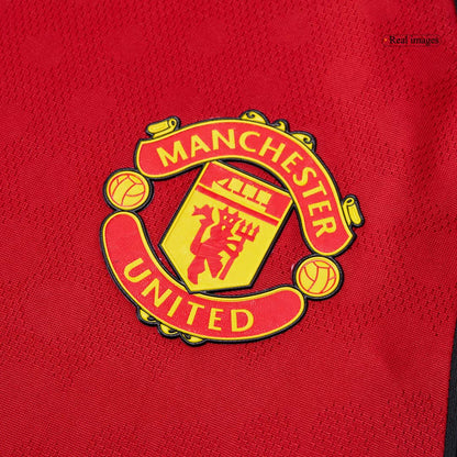 Tricouri Fotbal Manchester United B.FERNANDES #8 Acasă 2025/26 Authentic