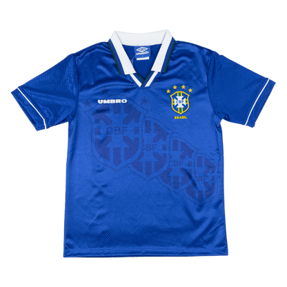 Tricouri Fotbal Vintage Brazilia Deplasare 94/96