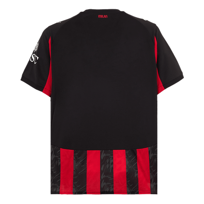 Tricouri Fotbal AC Milan Acasă 2025/26 - Premium