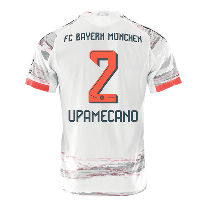 Tricouri Fotbal Bayern Munchen UPAMECANO #2 Deplasare 2025/26 Authentic