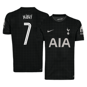 Tricouri Fotbal Tottenham Hotspur XAVI #7 Deplasare 2025/26 - UCL