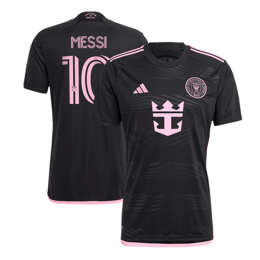 Tricouri Fotbal Inter Miami CF MESSI #10 Deplasare 2024/25 (mărime mare)