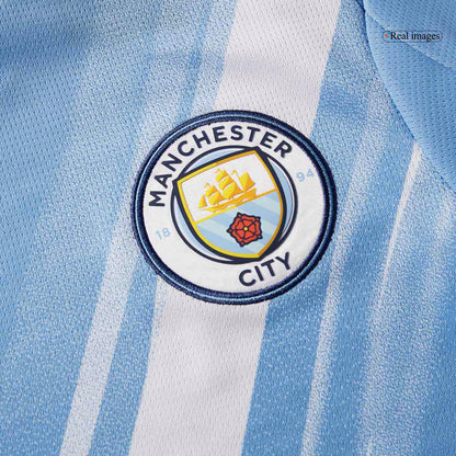 Tricouri Fotbal Manchester City RODRIGO #16 Acasă 2025/26 - Premium