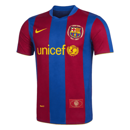 Tricouri Fotbal Vintage Barcelona Acasă 2007/08