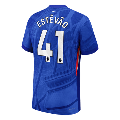 Tricouri Fotbal Chelsea ESTÊVÃO #41 Acasă 2025/26 Authentic