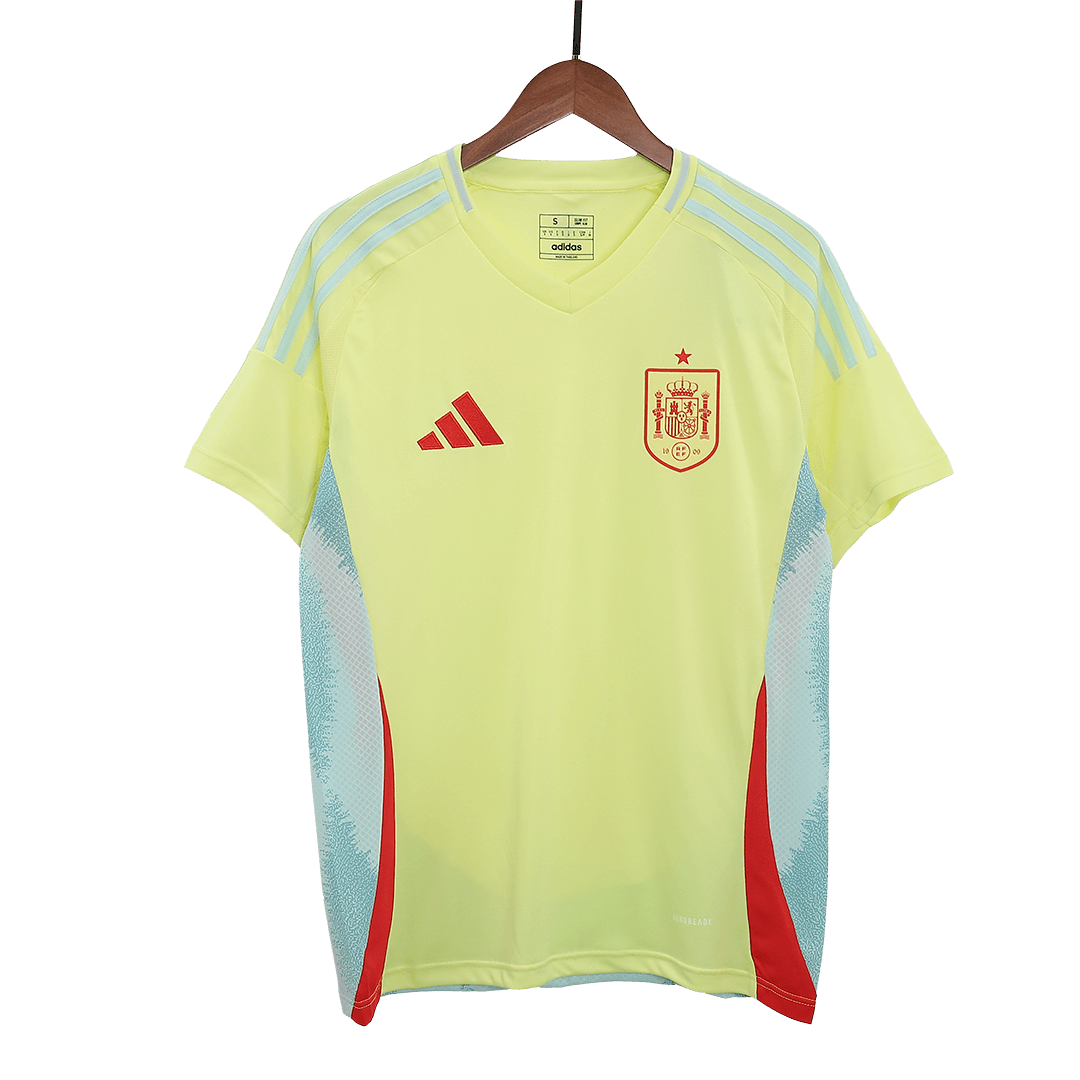 Tricouri Fotbal Spania Deplasare 2024 (mărime mare)