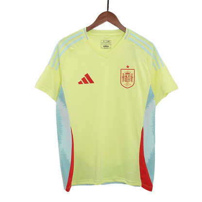 Tricouri Fotbal Spania Deplasare 2024 (mărime mare)