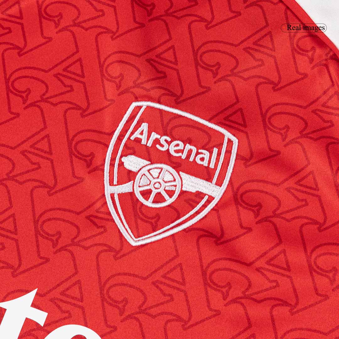 Tricouri Fotbal Arsenal SALIBA #2 Acasă 2025/26 - Premium
