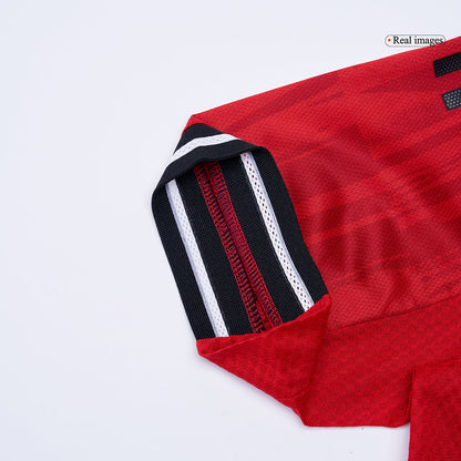 Tricouri Fotbal Manchester United B.FERNANDES #8 Acasă 2025/26 Authentic