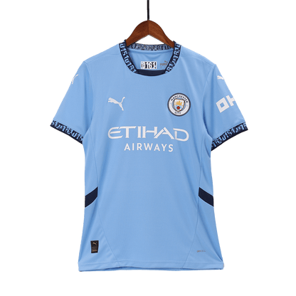 Tricouri Fotbal Manchester City Acasă 2024/25 (mărime mare)