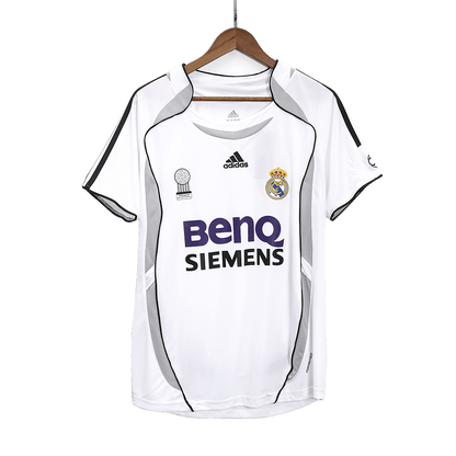 Tricouri Fotbal Vintage Real Madrid RAUL #7 Acasă 2006/07