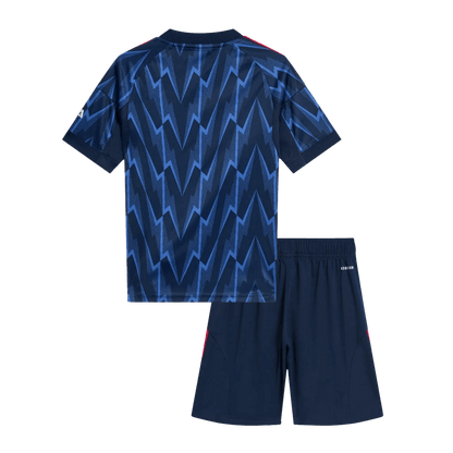 Set Tricouri Fotbal Arsenal Deplasare 2025/26 Pentru Copii