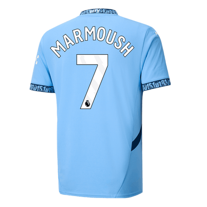 Tricouri Fotbal Manchester City MARMOUSH #7 Acasă 2024/25 - Super (mărime mare)