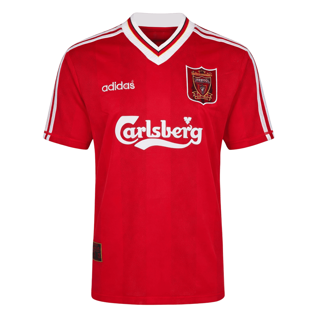 Tricouri Fotbal Vintage Liverpool Acasă 1995/96