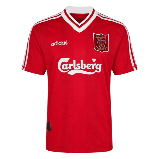 Tricouri Fotbal Vintage Liverpool Acasă 1995/96