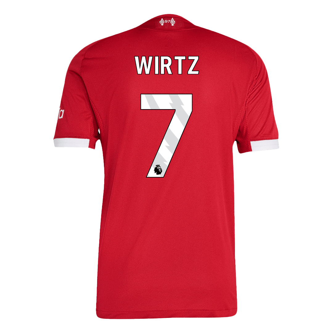 Tricouri Fotbal Liverpool WIRTZ #7 Acasă 2025/26 Authentic