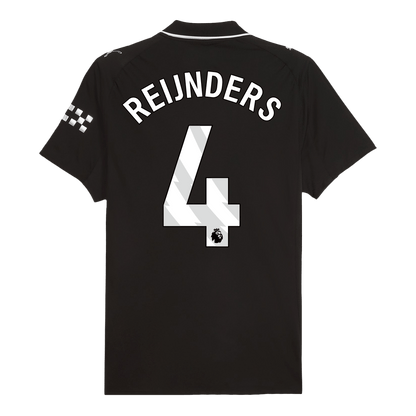 Tricouri Fotbal Manchester City REIJNDERS #4 Deplasare 2025/26 Authentic