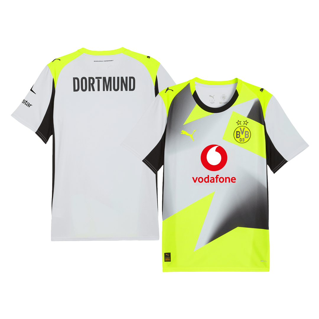 Set Tricouri Fotbal Borussia Dortmund Deplasare 2025/26