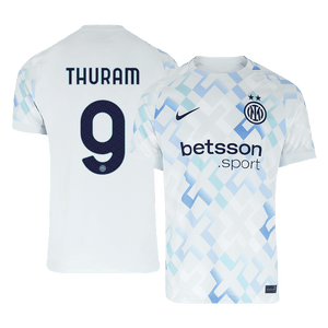 Tricouri Fotbal Inter Milano THURAM #9 Deplasare 2025/26