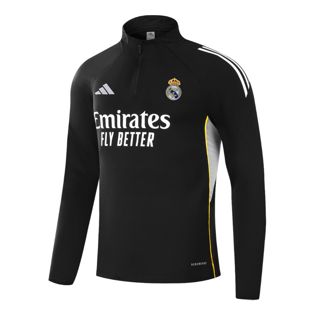 Set Bluză Real Madrid 2025/26 Pentru Copii - Black