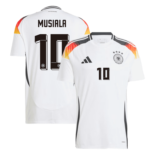 Tricouri Fotbal Germania MUSIALA #10 Acasă 2024 (mărime mare)