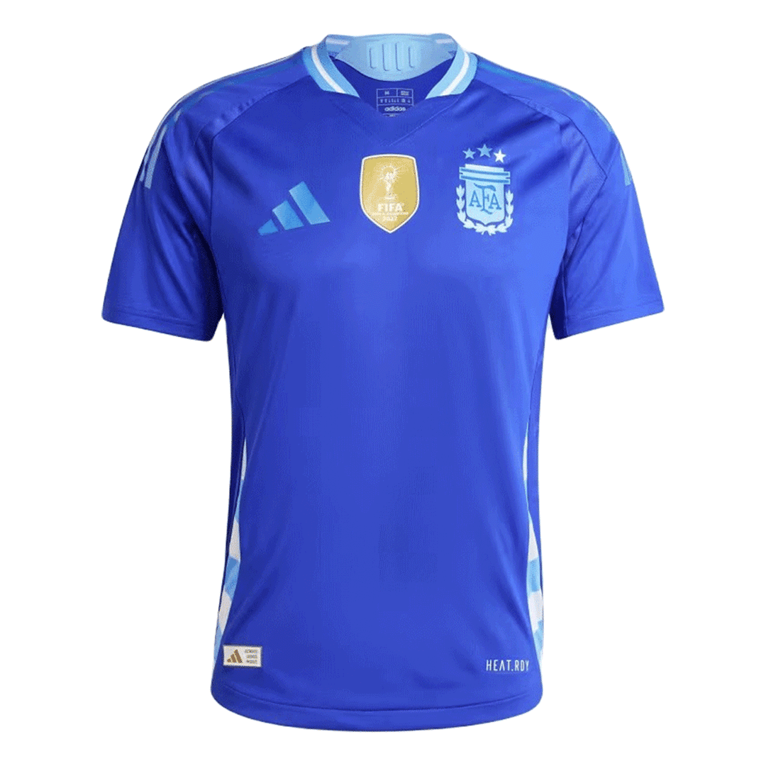 Tricouri Fotbal Argentina MESSI #10 Deplasare 2024 Authentic