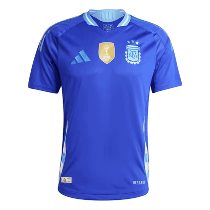Tricouri Fotbal Argentina MESSI #10 Deplasare 2024 Authentic
