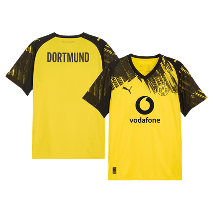 Tricouri Fotbal Borussia Dortmund Acasă 2025/26 (mărime mare)