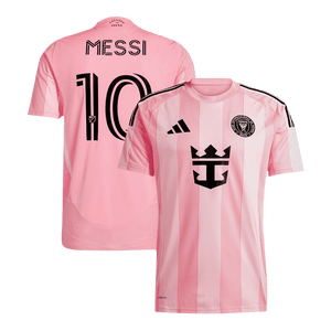 Tricouri Fotbal Inter Miami CF MESSI #10 Acasă 2025 (mărime mare)