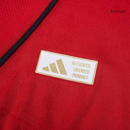 Tricouri Fotbal Manchester United B.FERNANDES #8 Acasă 2025/26 Authentic