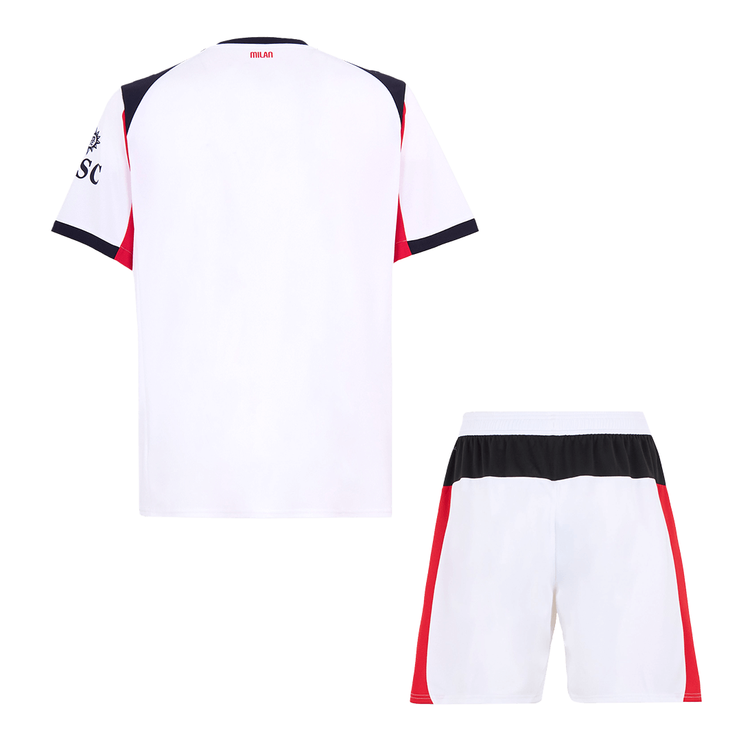 Set Tricouri Fotbal AC Milan Deplasare 2025/26