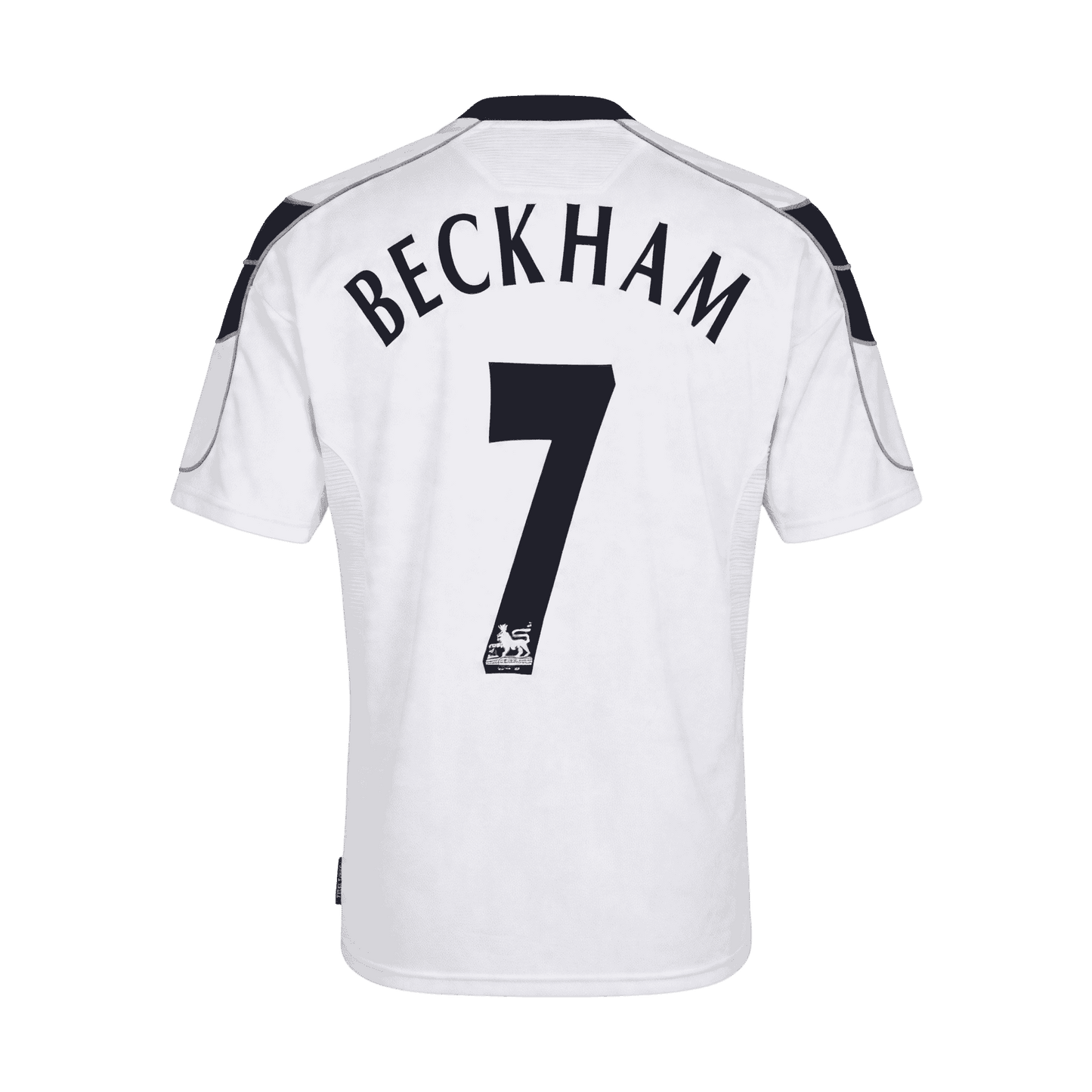 Tricouri Fotbal Vintage Manchester United BECKHAM #7 Deplasare 2000/01