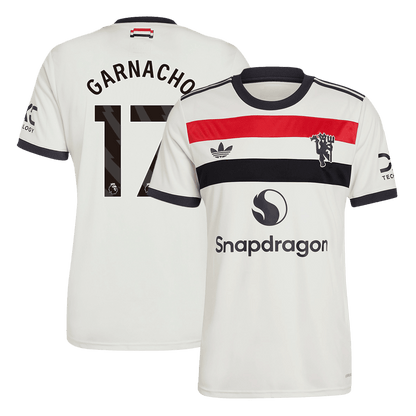 Tricouri Fotbal Manchester United GARNACHO #17 Treilea 2024/25